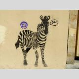 Graffiti /Zebra und Eule