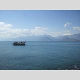 Auf dem Wasser /Ausflugsboot in Türkei auf Meer